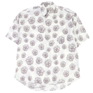 Dior Silk Etoile Pattern Short Sleeve Shirt
