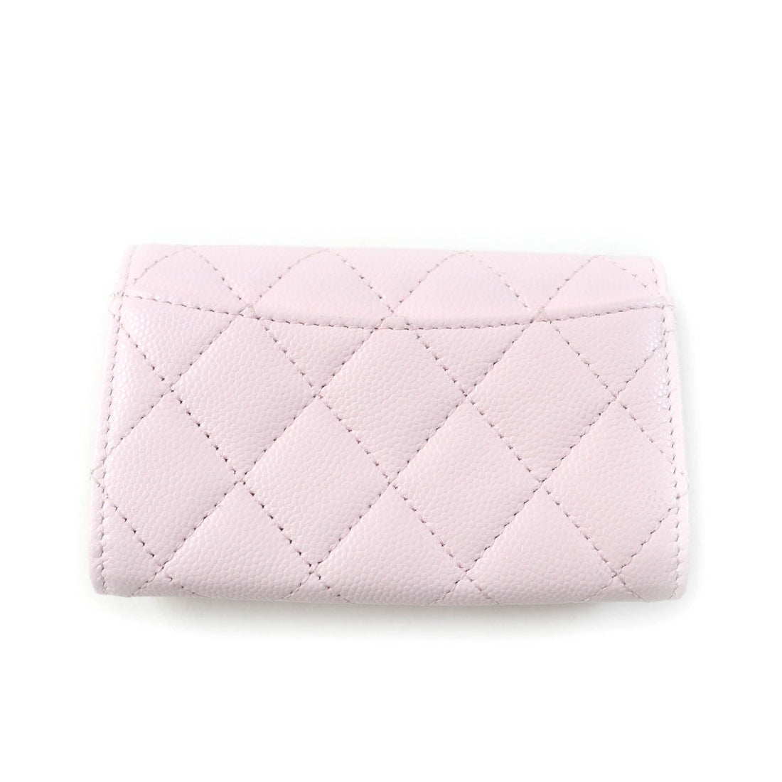 CHANEL Card Case AP0214 lambskin pink Classic flap