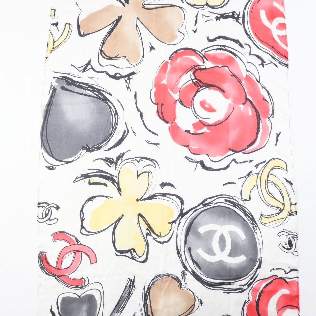 CHANEL Stall 13S silk Multi