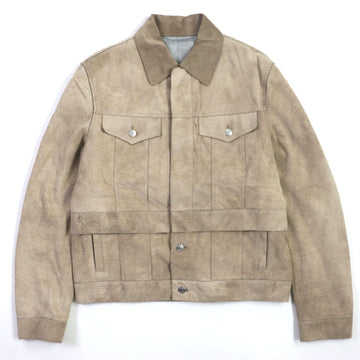 Dior×Cactus Jack Leather Jacket Sheep Leather Jacket