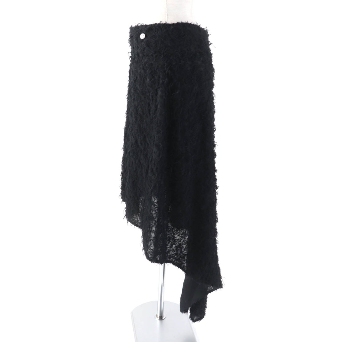 CHANEL skirt 22A P73158 wool black 36