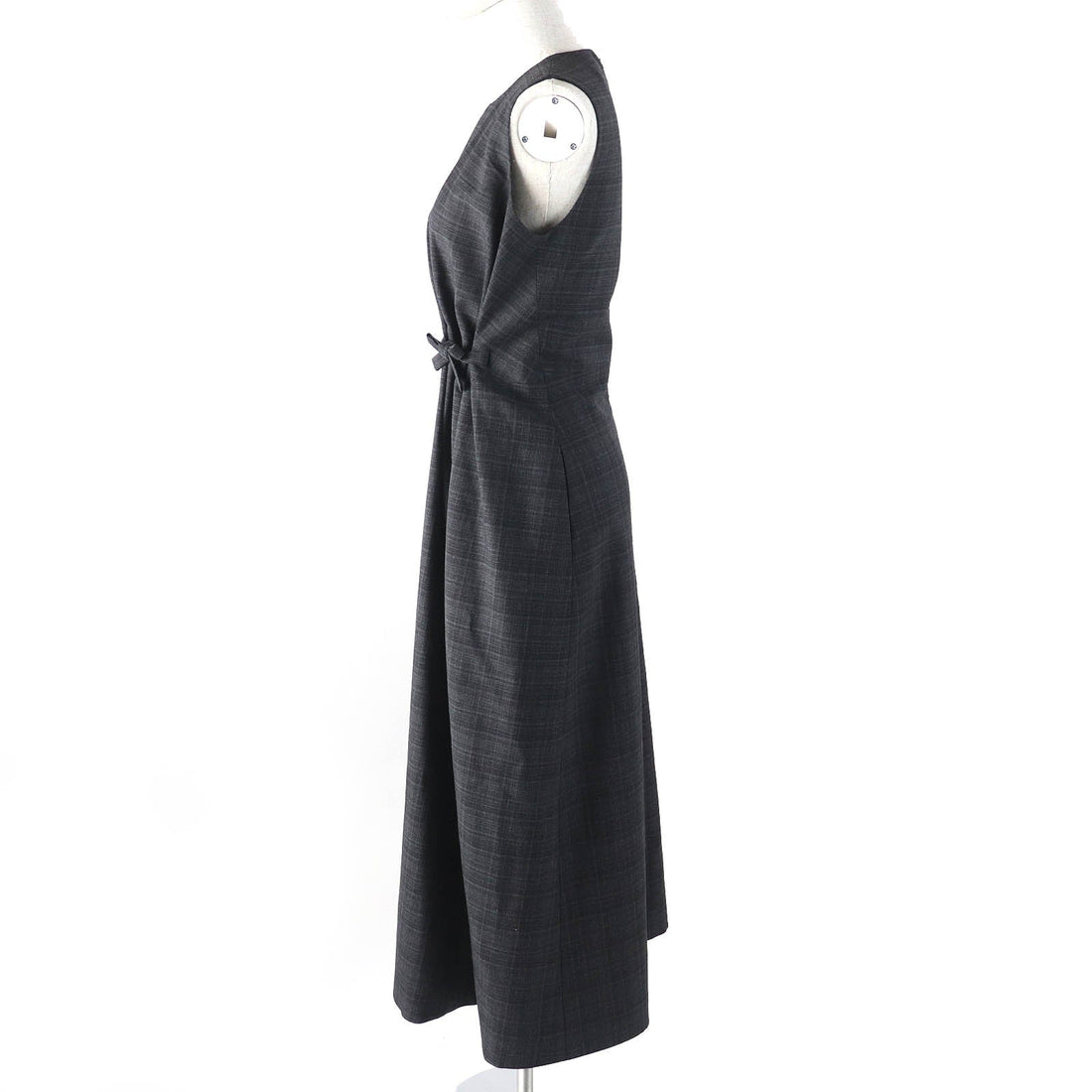 Christian Dior Checked Wool Silk Dress