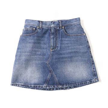 Christian Dior 422J21A3830 Cotton Denim Mini Skirt