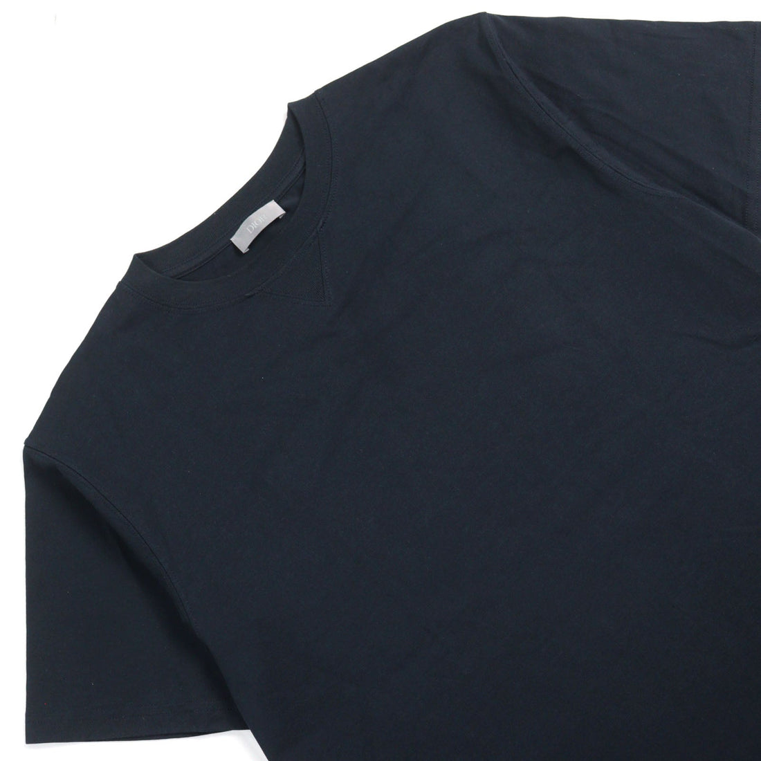 Dior Oblique Layered Over Tee Cotton Silk T-shirt