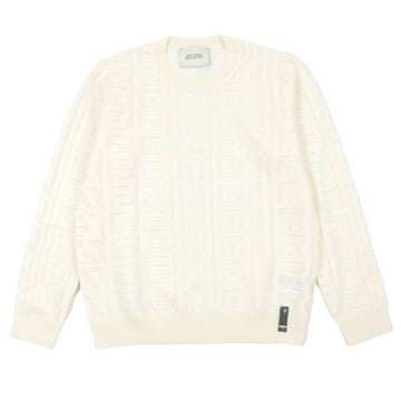Fendi×Marc Jacobs FZX131 Wool Knit Long Sleeve T-shirt