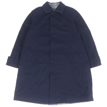 Dior Logo embroidered Cotton Balmacaan Coat