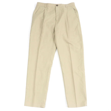 Dior Single Pleat Cotton Tro rs