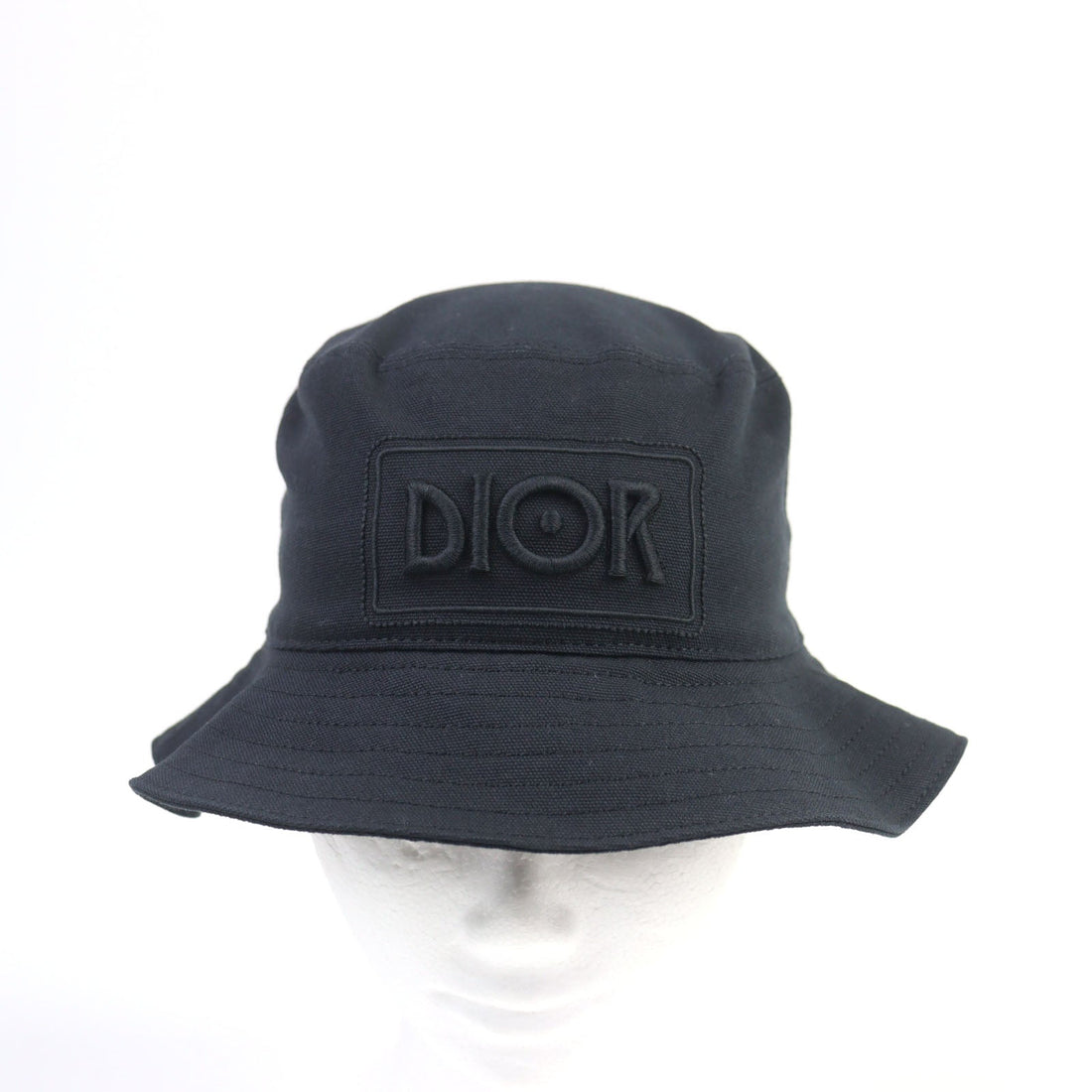 Dior×Jack Kerouac Logo embroidery Oblique Cotton Hat