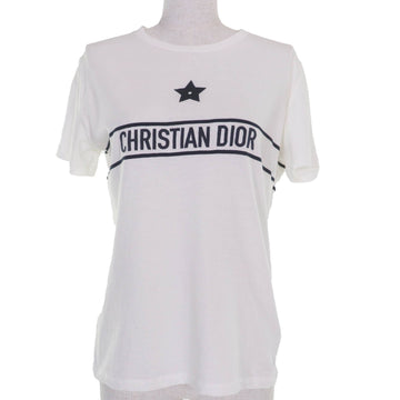 Christian Dior Logo embroidery Short Sleeve T-shirt