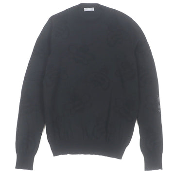 Dior KAWS Bee Print Cotton Knit Sweater