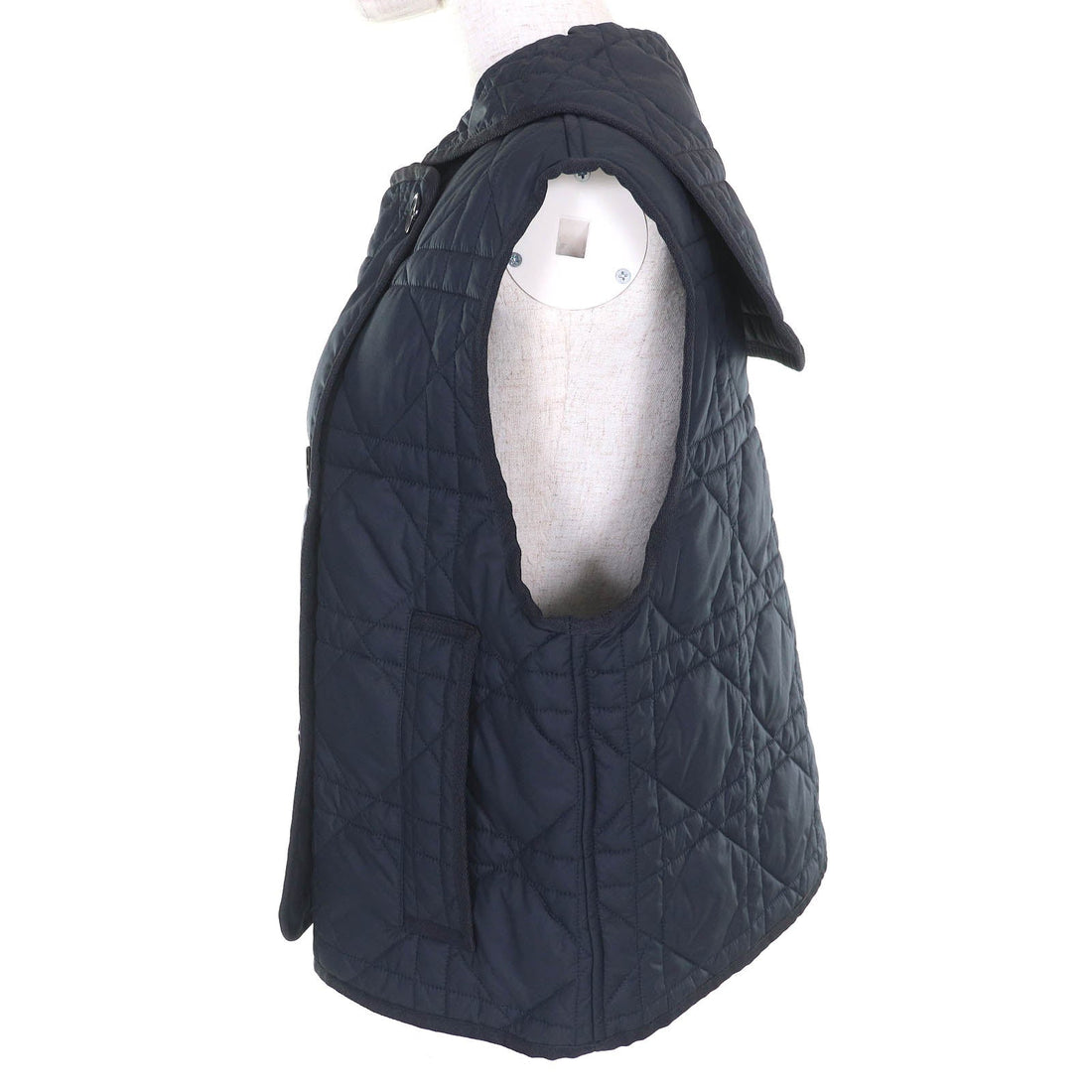 Christian Dior Macrocannage Quilted Technical Taffeta Vest