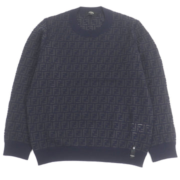 Fendi FF Logo Zucca Wool Sweater