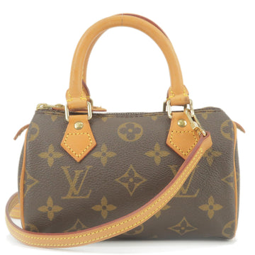 Louis Vuitton Monogram Mini Speedy & Strap M41534 J00145