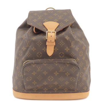 Louis Vuitton Monogram Montsouris GM Back Pack M51135