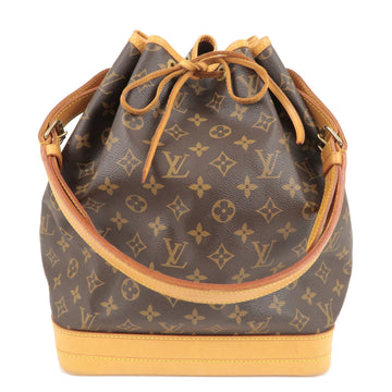 Louis Vuitton Monogram Noe Shoulder Bag Brown M42224