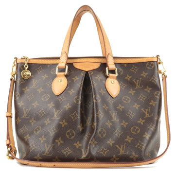 Louis Vuitton Monogram Palermo PM 2Way Hand Bag M40145