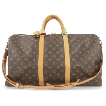 Louis Vuitton Monogram Keep All 50 Boston Bag Brown M41416