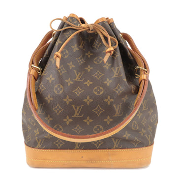 Louis Vuitton Monogram Noe Shoulder Bag Brown M42224