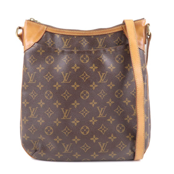 Louis Vuitton Monogram Odeon MM Shoulder Bag Brown M56389