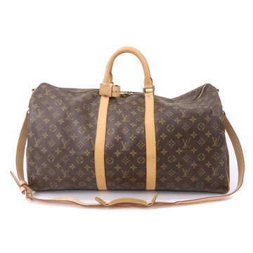 Louis Vuitton Monogram Keep All Bandouliere 55 Boston Bag M41414