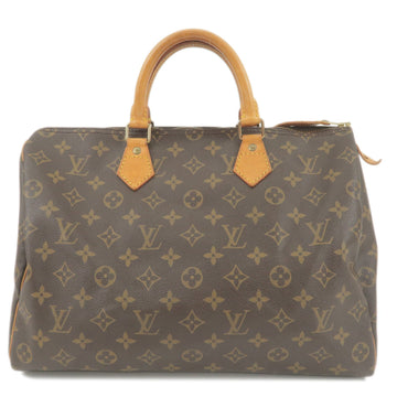 Louis Vuitton Monogram Speedy 35 Hand Bag Boston Bag M41524