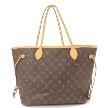 Louis Vuitton Monogram Neverfull MM Tote Bag Fuchisia M40996
