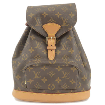 Louis Vuitton Monogram Montsouris MM Back Pack Bag M51136