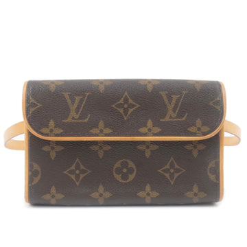 Louis Vuitton Monogram Pochette Florentine Waist Bag BeltXS M51855
