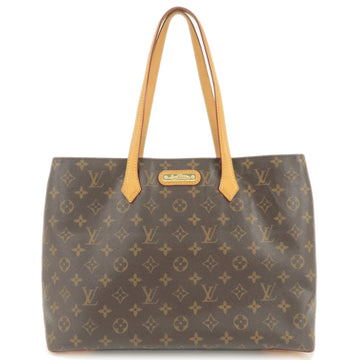 Louis Vuitton Monogram Wilshire MM Tote Bag M45644