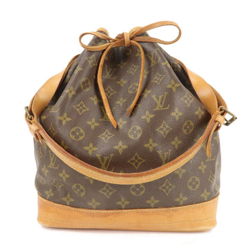 Louis Vuitton Monogram Noe Shoulder Bag Hand Bag Brown M42224