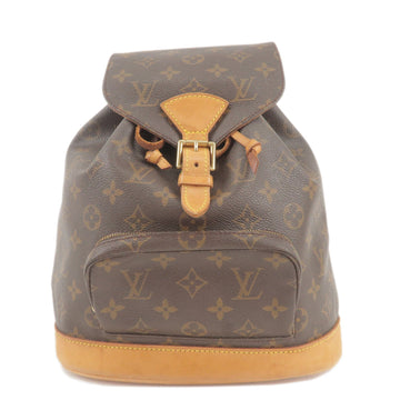 Louis Vuitton Monogram Montsouris MM Back Pack Bag M51136