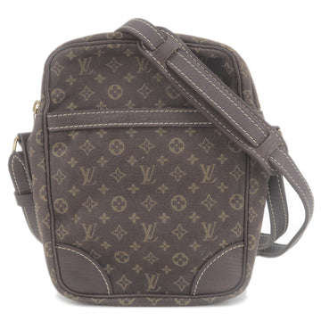 Louis Vuitton Monogram Mini Lin Danube Shoulder Bag Brown M95228