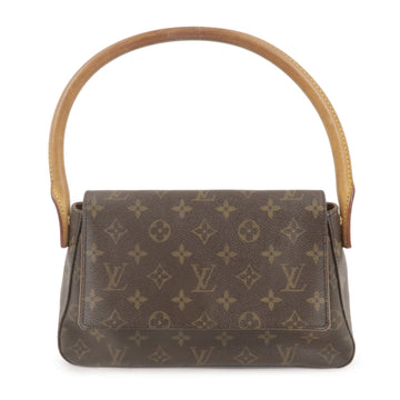 Louis Vuitton Monogram Mini Looping Shoulder Bag Brown M51147