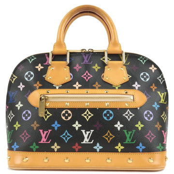 Louis Vuitton Monogram Murakami Multi Color Alma Bag Noir M92646