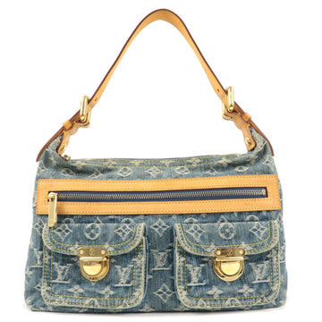 Louis Vuitton Monogram Denim Baggy PM Shoulder Bag M95049