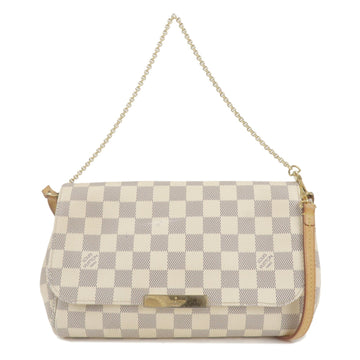 Louis Vuitton Damier Azur Favorite MM 2Way Hand Bag N41275