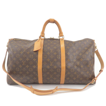 Louis Vuitton Monogram Keep All 55 Bandouliere Boston Bag M41414