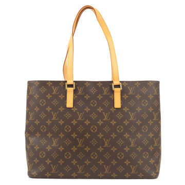 Louis Vuitton Monogram Luco Tote Bag Brown M51155