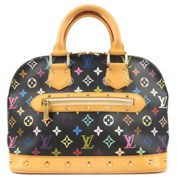 Louis Vuitton Monogram Multi Color Alma Hand Bag Noir M92646