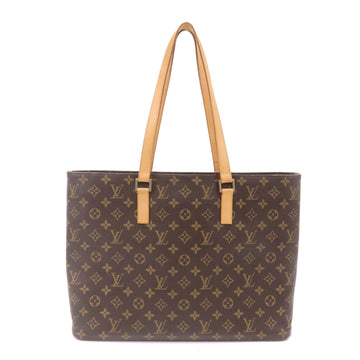 Louis Vuitton Monogram Luco Tote Bag Hand Bag Brown M51155