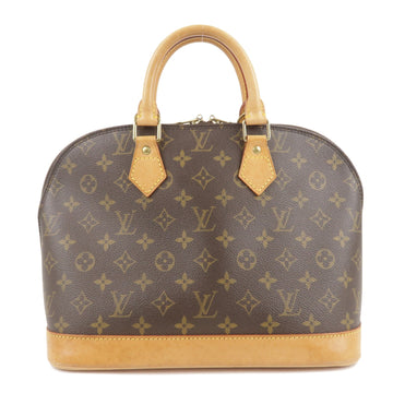 Louis Vuitton Monogram Alma Hand Bag Brown M51130