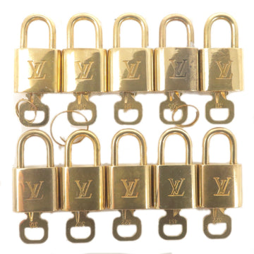 Louis Vuitton Set of 10 Lock & Key Cadena Key Lock