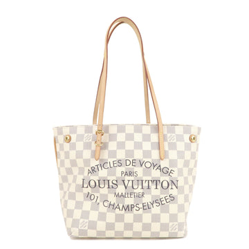 Louis Vuitton Damier Azur Cabas PM Tote Bag Shoulder Bag N41378