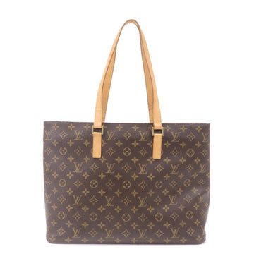 Louis Vuitton Monogram Luco Tote Bag Hand Bag Brown M51155