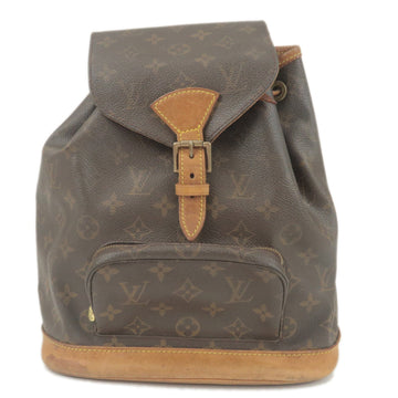Louis Vuitton Monogram Montsouris MM Back Pack Bag M51136