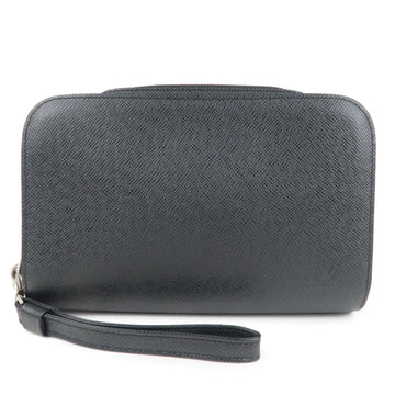 Louis Vuitton Taiga Baikal Clutch Bag Pouch Ardoise M30182