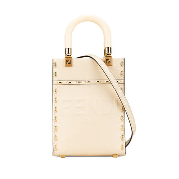 Fendi Sunshine Shopper Calf Leather 2way Bag