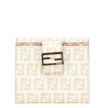 Fendi Zucchino PVC Leather Wallet