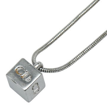 Dior CD Logo Cube Necklace