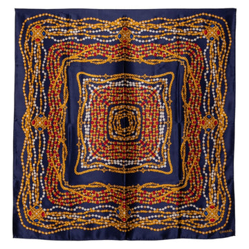 Chanel Jewelry Pattern Silk Scarf